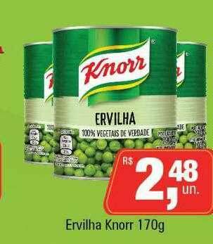 Supermercados Alvorada Ervilha Knorr oferta