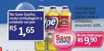 Supermercados Savegnago Detergente Líquido Ypê oferta