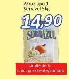 Supermercados Savegnago Arroz Tipo 1 Serrazul oferta