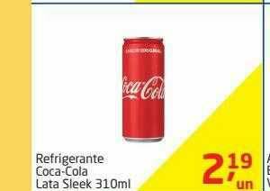 Tenda Atacado Refrigerante Coca-cola Lata Sleek 310ml oferta