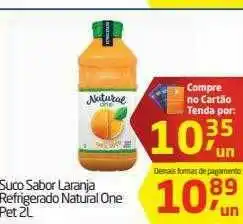 Tenda Atacado Suco Sabor Laranja Refrigerado Natural One oferta