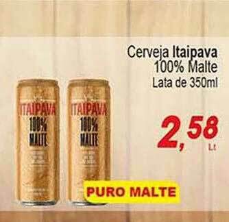 Villefort Atacadista Cerveja Itaipava 100% Malte oferta