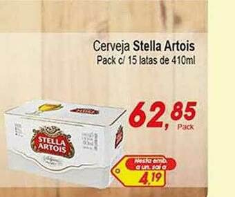 Villefort Atacadista Cerveja Stella Artois oferta