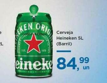 Super São Luiz Cerveja Heineken Barril oferta
