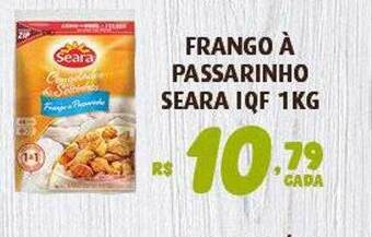 Empório Bahamas Frango à Passarinho Seara Iqf oferta
