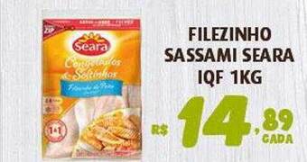 Empório Bahamas Filezinho Sassami Seara Iqf oferta