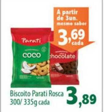 Econômico Atacadão Biscoito Parati Rosca oferta