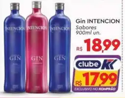 Komprao Atacadista Gin INTENCION Sabores oferta