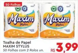 Komprao Atacadista Toalha de Papel MAXIM STYLUS oferta