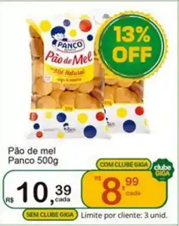 Giga Atacado Pão de mel Panco oferta