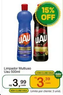 Giga Atacado Limpador Multiuso Uau oferta