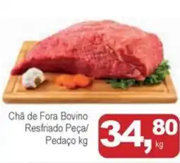Mineirão Atacarejo Chã de Fora Bovino Resfriado Peça/ Pedaço oferta