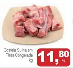 Mineirão Atacarejo Costela Suina em Tiras Congelada oferta