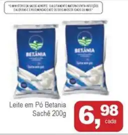 Mineirão Atacarejo Leite em Pó Betania Sachê oferta