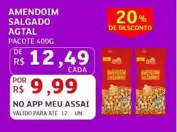 Assaí Atacadista Amendoim salgado agtal oferta