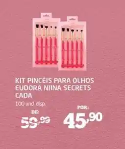 Cooper KIT PINCÉIS PARA OLHOS EUDORA NIINA SECRETS CADA oferta