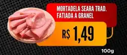 Saito Supermercados Mortadela seara trad. fatiada a granel oferta