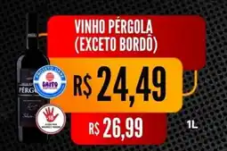 Saito Supermercados Vinho pergola (exceto bordo) oferta