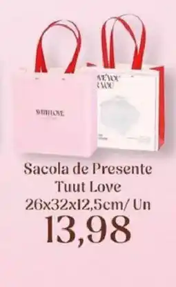 Supermercados Tauste Sacola de Presente oferta