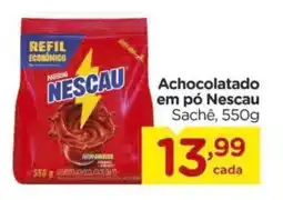 Carrefour Achocolatado em pó Nescau Sachê, oferta