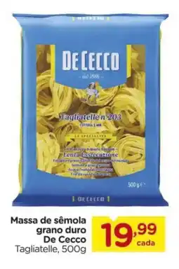 Carrefour Massa de sêmola grano duro De Cecco oferta