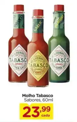 Carrefour Molho Tabasco Sabores, oferta