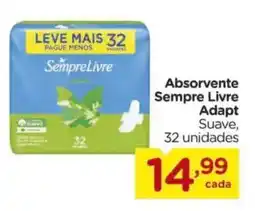 Carrefour Absorvente Sempre Livre Adapt Suave, oferta