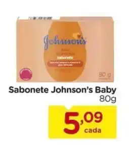 Carrefour Sabonete Johnson's Baby oferta
