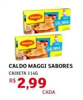 Caldo maggi sabores