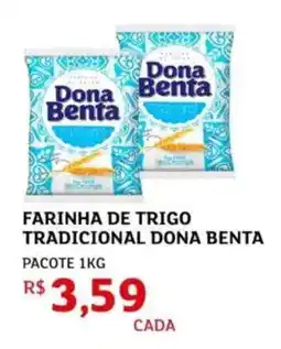 Assaí Atacadista Farinha de trigo tradicional dona benta oferta