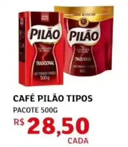 Assaí Atacadista CAFÉ PILÃO TIPOS oferta