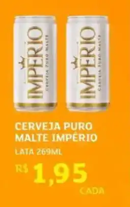Assaí Atacadista Cerveja puro malte império oferta