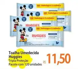 Atacadão Toalha Umedecida Huggies oferta