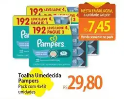 Atacadão Toalha Umedecida Pampers oferta