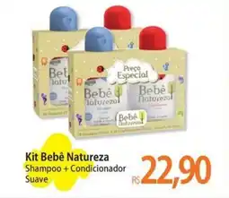 Atacadão Kit Bebê Natureza Shampoo + Condicionador Suave oferta