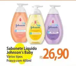 Atacadão Sabonete Líquido Johnson's Baby Vários tipos oferta