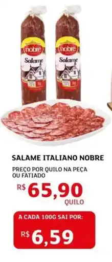 Assaí Atacadista Salame italiano nobre oferta
