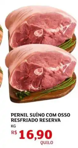 Assaí Atacadista Pernil suíno com osso resfriado reserva oferta