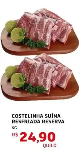 Assaí Atacadista Costelinha suína resfriada reserva oferta