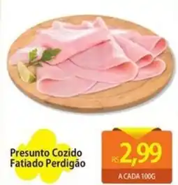 Atacadão Presunto Cozido Fatiado Perdigão oferta