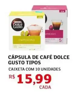 Assaí Atacadista Cápsula de café dolce gusto tipos oferta