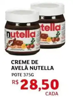 Assaí Atacadista Creme de avela nutella oferta
