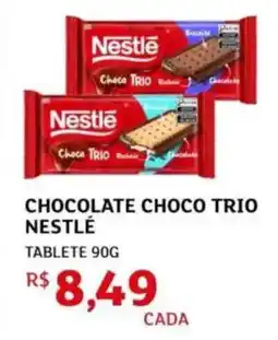 Assaí Atacadista Chocolate choco trio nestlé oferta