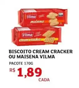 Assaí Atacadista Biscoito cream cracker ou maisena vilma oferta