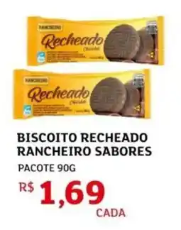 Assaí Atacadista Biscoito recheado rancheiro sabores pacote oferta