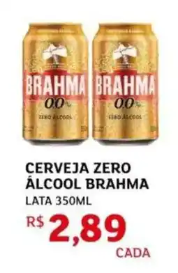 Assaí Atacadista Cerveja zero álcool brahma oferta