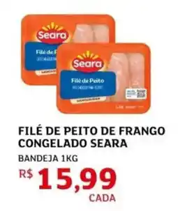 Assaí Atacadista Filé de peito de frango congelado seara oferta