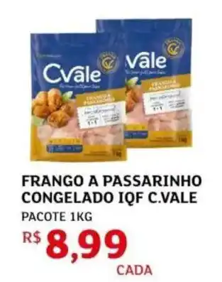 Assaí Atacadista Frango a passarinho congelado iqf c.vale oferta