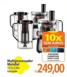 Atacadão Multiprocessador Mondial oferta