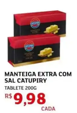 Assaí Atacadista Manteiga extra com sal catupiry oferta